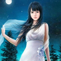 古风头像女唯美淡雅手绘图片