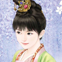 古风头像女唯美淡雅手绘图片