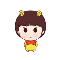 可爱呆萌女生头像卡通很卡哇伊的呆萌女生