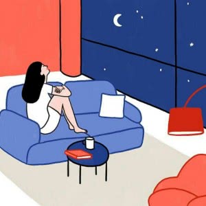 宁静的夜晚仰望星空头像图片 孤独所向