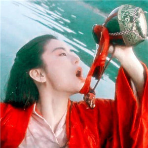 醉酒古风女头像 高清好看的古风头像女喝酒唯美图片_女生头像_美头网