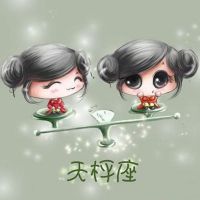 可爱萌的二次元女生星座头像图片