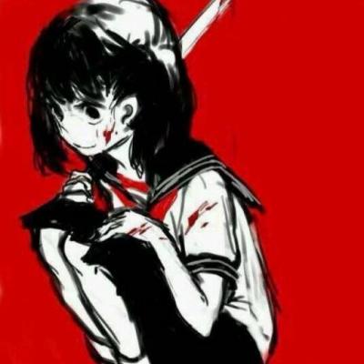 病娇图片女生动漫头像