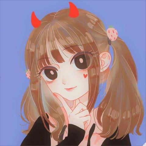霸气手绘女头像 高清霸气的手绘头像女彩色图片