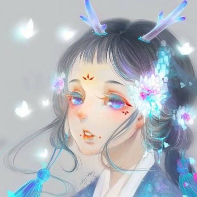 古风动漫二次元头像女 高清萝莉型古风头像女二次元
