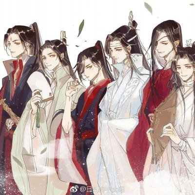 魔道祖师头像图片大全 高清好看的魔道祖师漫画头像