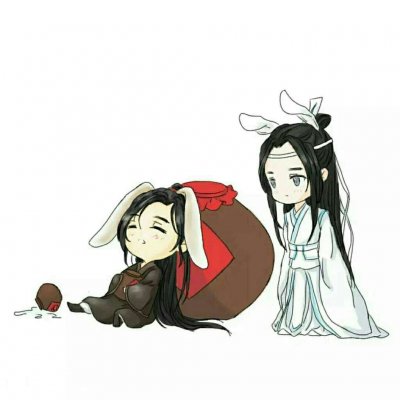 魔道祖师q版图片头像 高清可爱的q版魔道祖师头像图片_动漫头像_美头