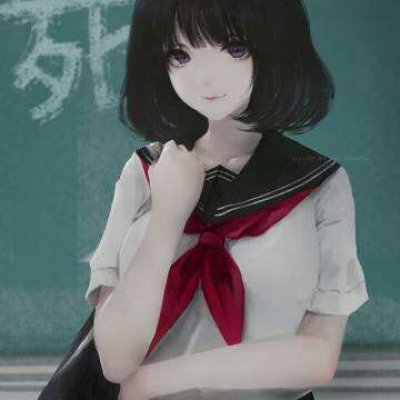 暗黑系高冷女生头像动漫高清高冷的黑暗系女生动漫头像图片