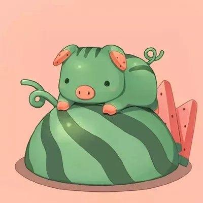 呆萌卡通情侣头像 高清好看可爱呆萌的卡通情侣头像图片