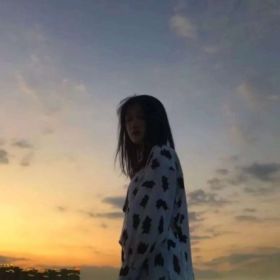 微信情头一对侧脸,高清好看的侧脸情侣头像一男一女图片