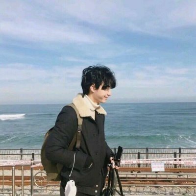 微信情头一对侧脸,高清好看的侧脸情侣头像一男一女图片