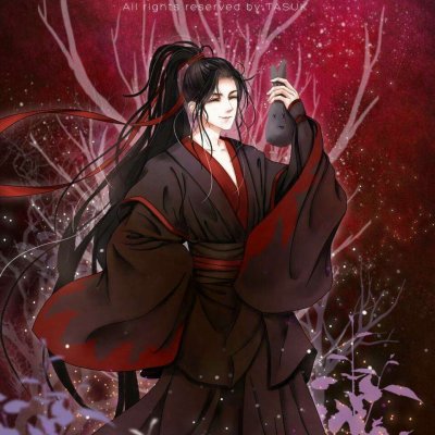 魔道祖师情侣头像分开高清好看分开的魔道祖师cp头像一左一右