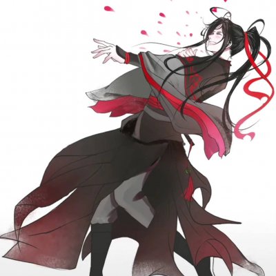 魔道祖师情侣头像分开高清好看分开的魔道祖师cp头像一左一右