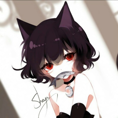 动漫猫系女生头像