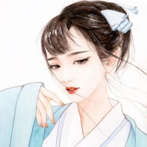 手绘古风闺蜜头像高清好看的手绘古风美人闺蜜头像图片
