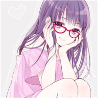 qq女生卡通戴眼镜头像 可爱的qq女生超萌带眼镜头像图片