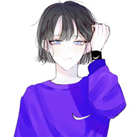 qq头像女生短发动漫短发动漫少女个性十足