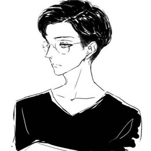 帅气撩人高冷戴眼镜动漫男头图片_男生头像_美头网