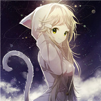 猫耳头像动漫女生有点小性感动漫带猫耳的女生头像图片