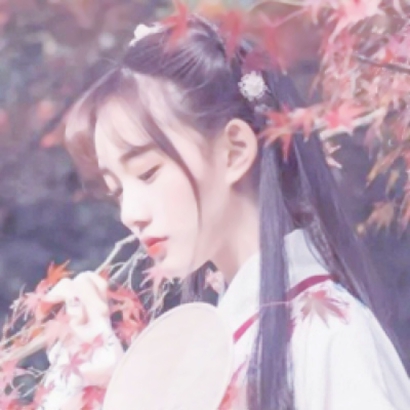 高冷古风女头像高清伤感的女生唯美古风淡雅qq头像图片