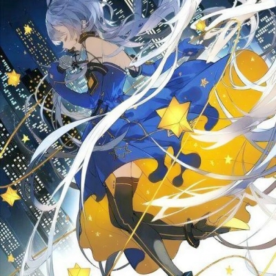 梦幻动漫少女头像高清唯美的动漫女生qq头像超梦幻图片