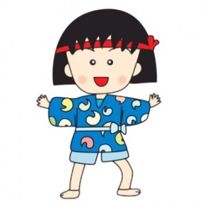 qq头像樱桃小丸子,宝藏女孩小丸子