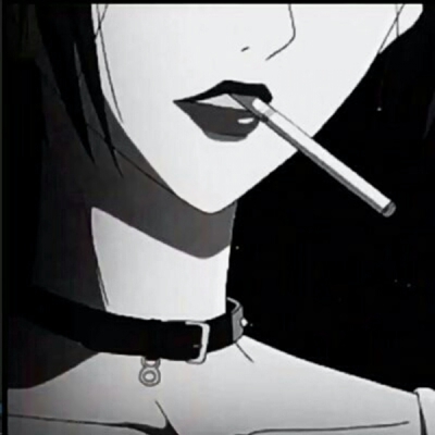 丧系头像动漫女病娇图片高清暗黑系的动漫女病娇头像精选