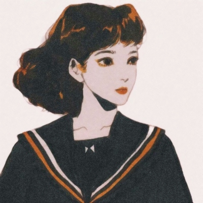 高清成熟有气质的漫画头像女生校园风图片