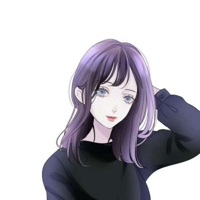 女生动漫简单清新头像高清手绘的女生动漫头像简约时尚图片