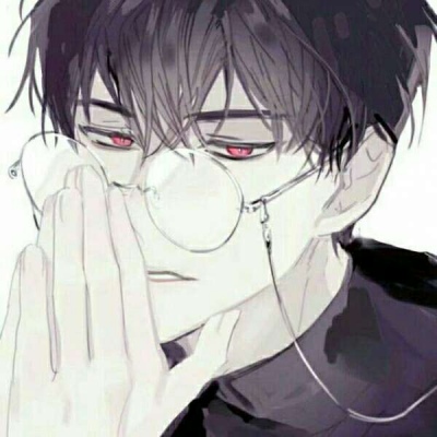 男生戴眼镜头像动漫高清帅气的动漫头像男生冷酷戴眼镜图片