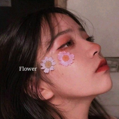 唯美意境侧脸女生头像超清好看的唯美意境侧脸女头图片