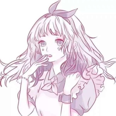 微信动漫闺蜜头像女一人一张图片 每一张都好看到飞起