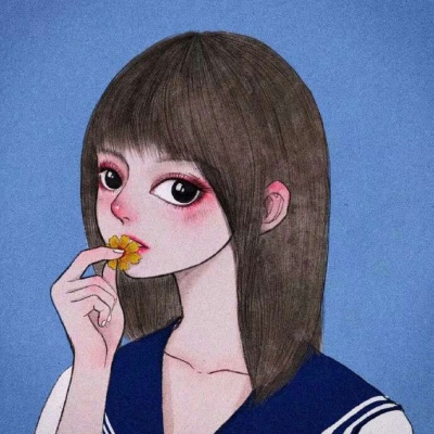 微信插畫頭像女生 高清好看的插畫風格微信頭像女生圖片