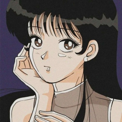 复古头像女动漫高清个性好看的复古动漫女头高冷图片