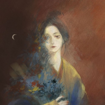 丧系古风女头动漫高清唯美伤感的古风女头像高清丧动漫图片