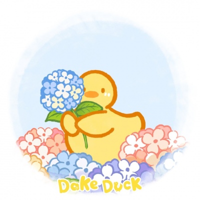 dakeduck大可鸭清新头像图片大全