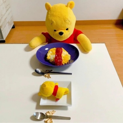 萌萌小熊头像高清小熊头像玩偶可爱ins图片