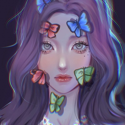 神仙手绘女头高清好看的神仙动漫女头手绘图片