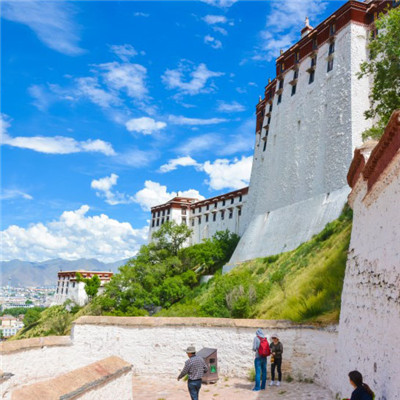 布达拉宫的景色图片 拉萨布达拉宫风景高清图片_风景头像_美头网