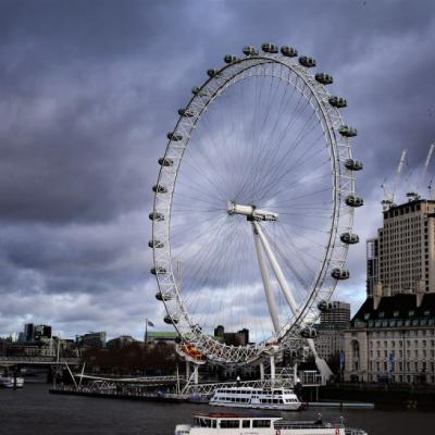 英国摩天轮伦敦之眼图片高清晰_风景头像_美头网