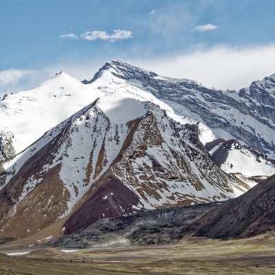 高山雪景美妙高清风景图 雪山不同的壮观美景