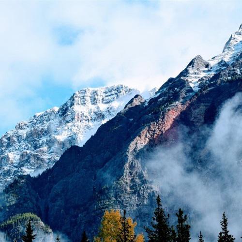 雪山的景色可真美高清风景头像图片大全