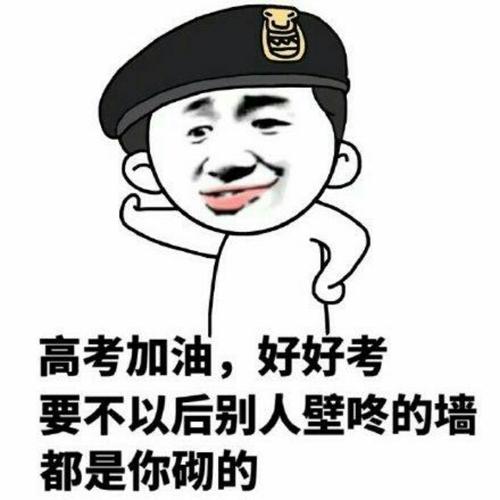 高考加油可爱搞怪头像图片