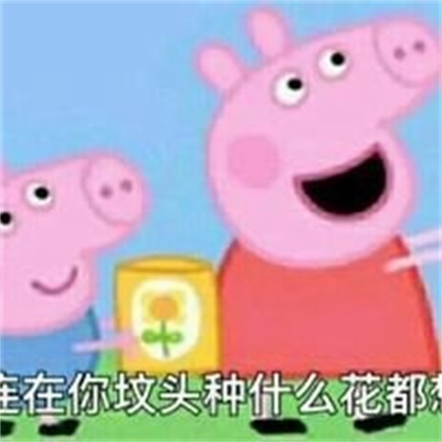 小豬佩奇頭像社會人圖片超可愛卡通小豬佩奇圖片大全